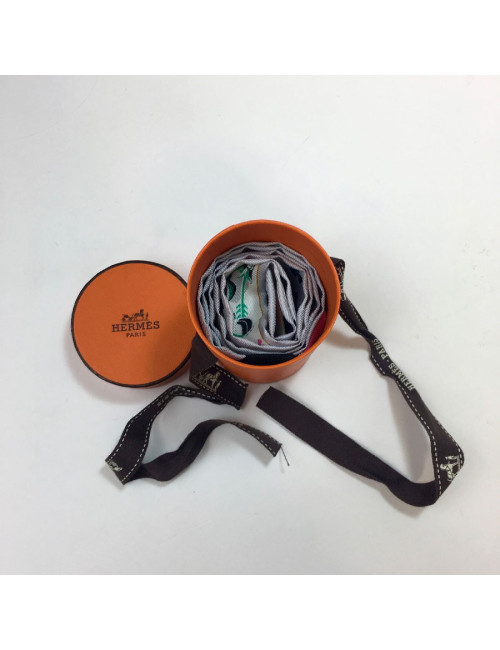 Twilly HERMES "Jeu de cartes" en soie