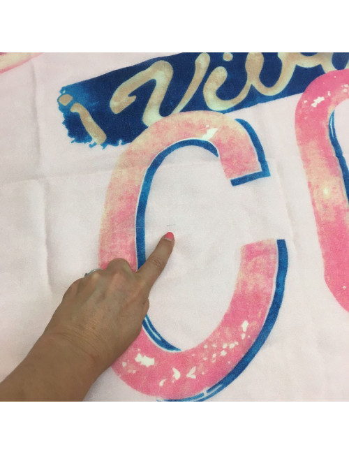 CHANEL shawl Viva COCO Cuba Libre in multicolored cashmere