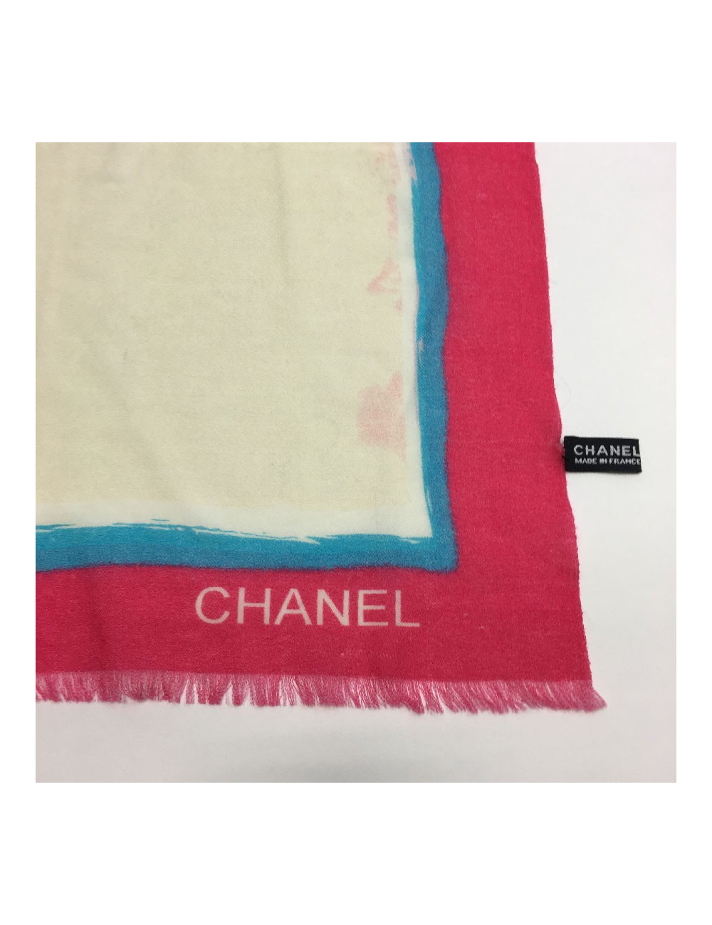CHANEL shawl Viva COCO Cuba Libre in multicolored cashmere