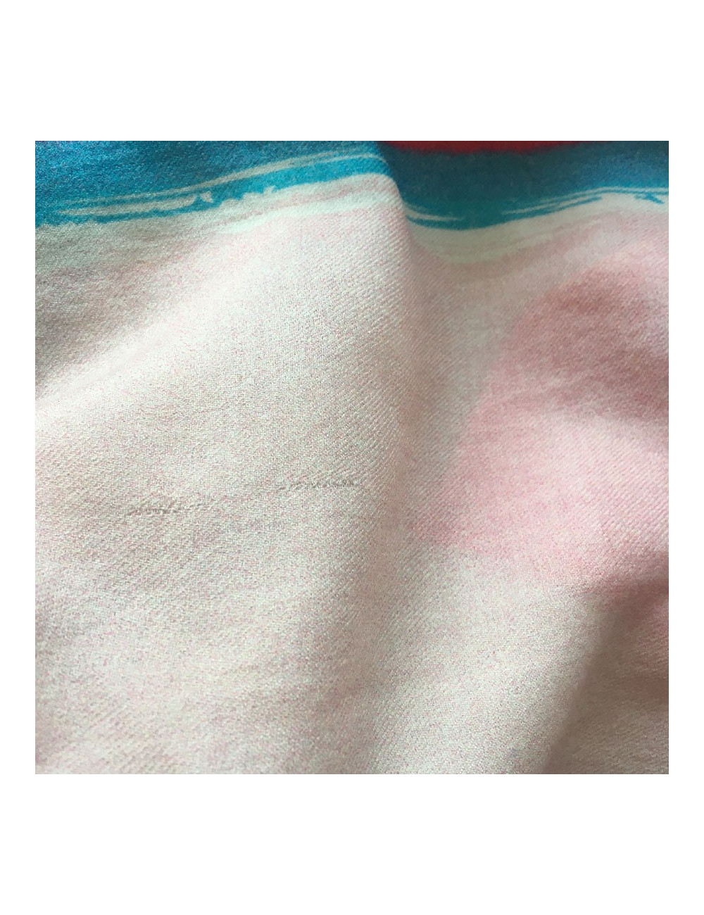 CHANEL shawl Viva COCO Cuba Libre in multicolored cashmere