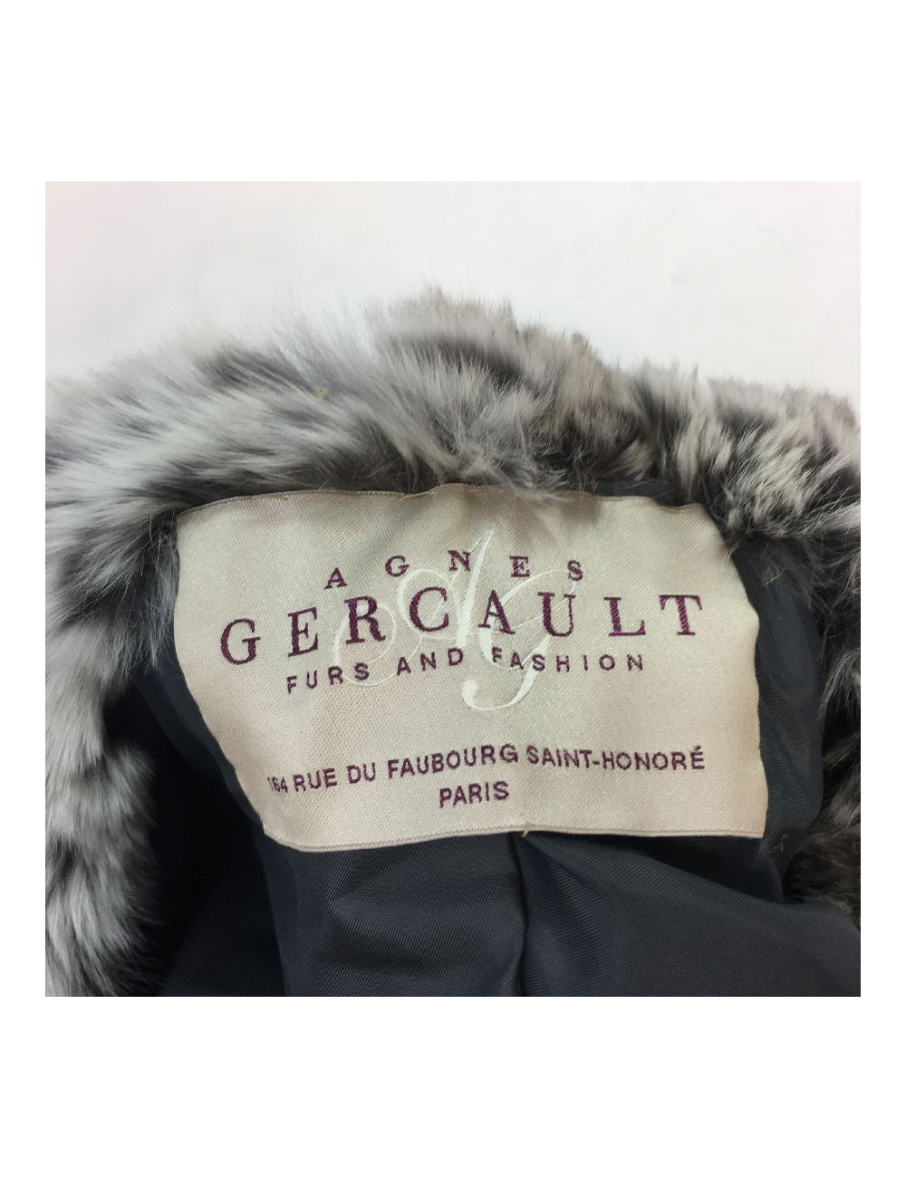 AGNES GERCAULT fur bucket hat