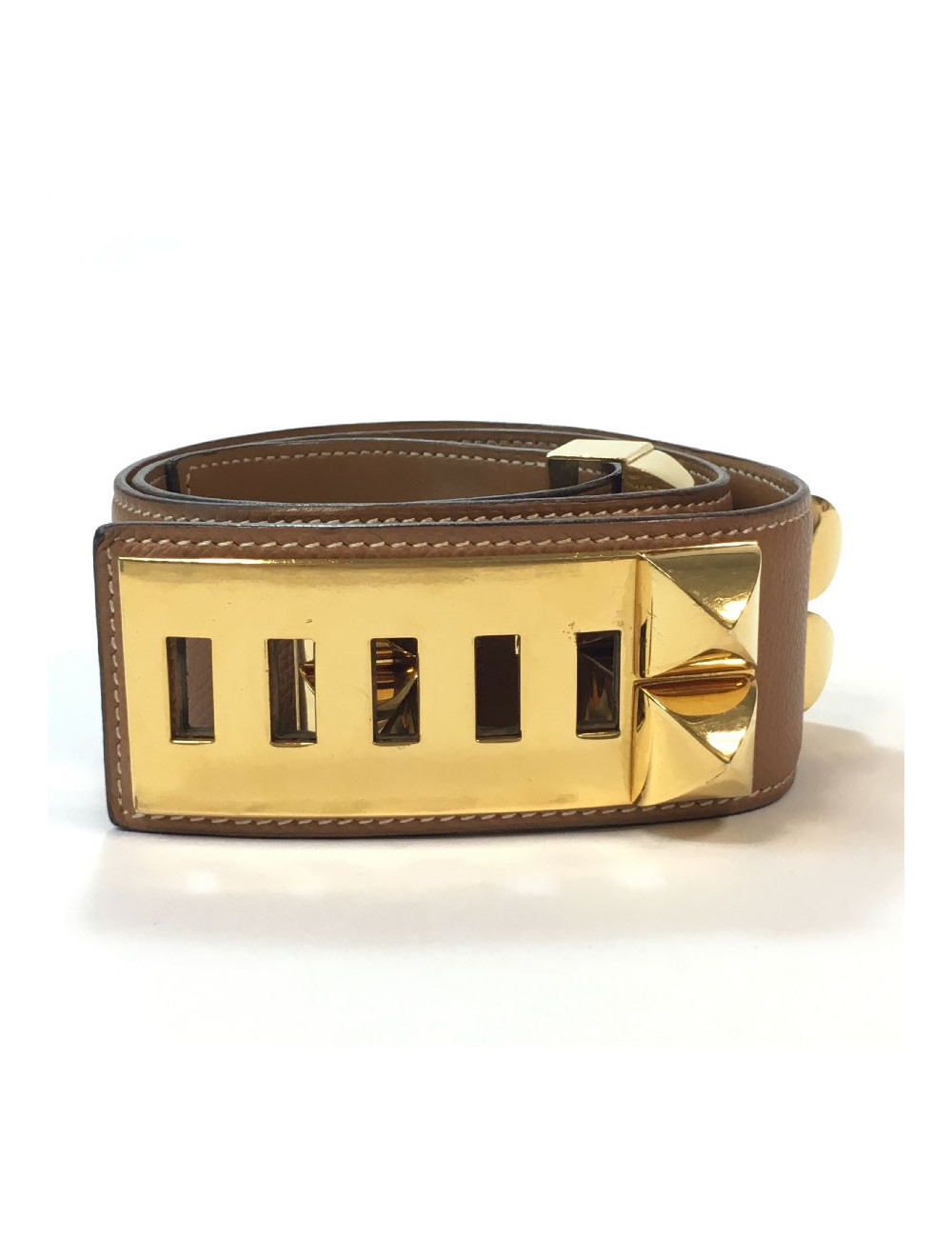Ceinture Médor CDC HERMES gold T72