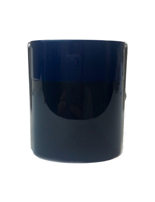 CHANEL blue and black cuff bracelet 