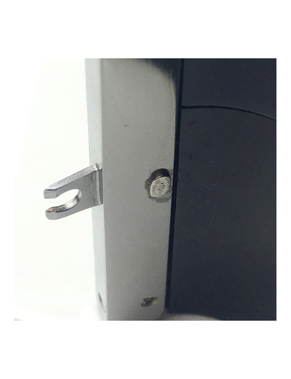 CHANEL blue and black cuff bracelet 