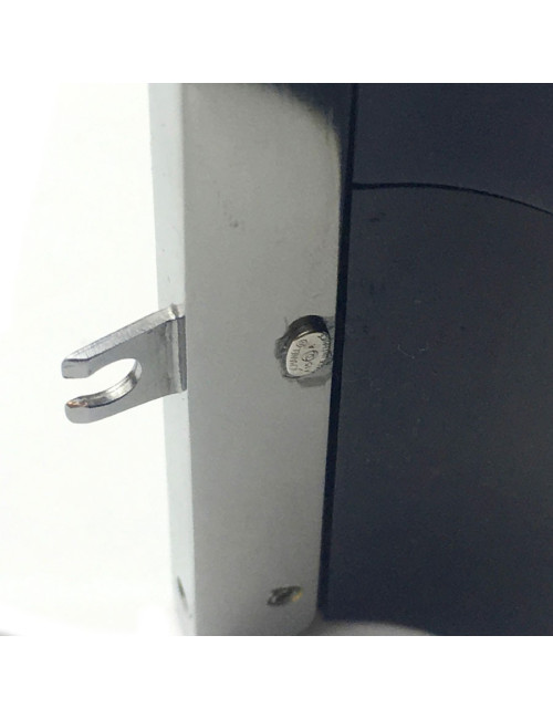 CHANEL blue and black cuff bracelet 