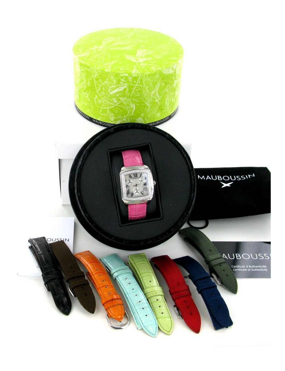 montre MAUBOUSSIN en diamants