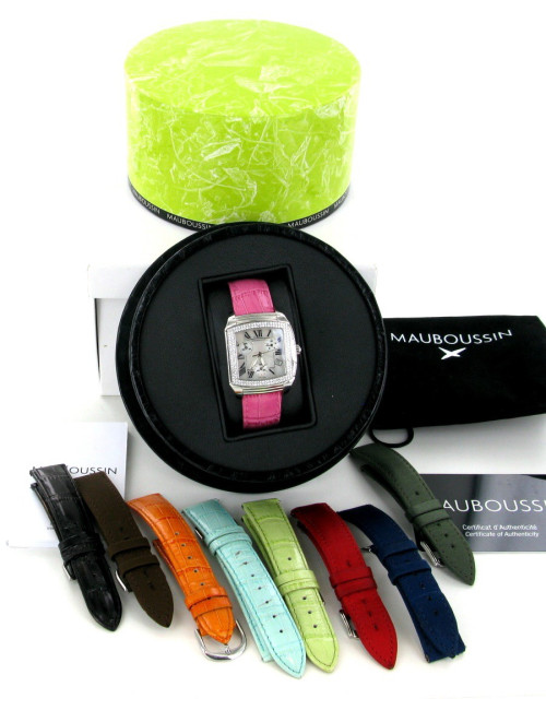 montre MAUBOUSSIN en diamants