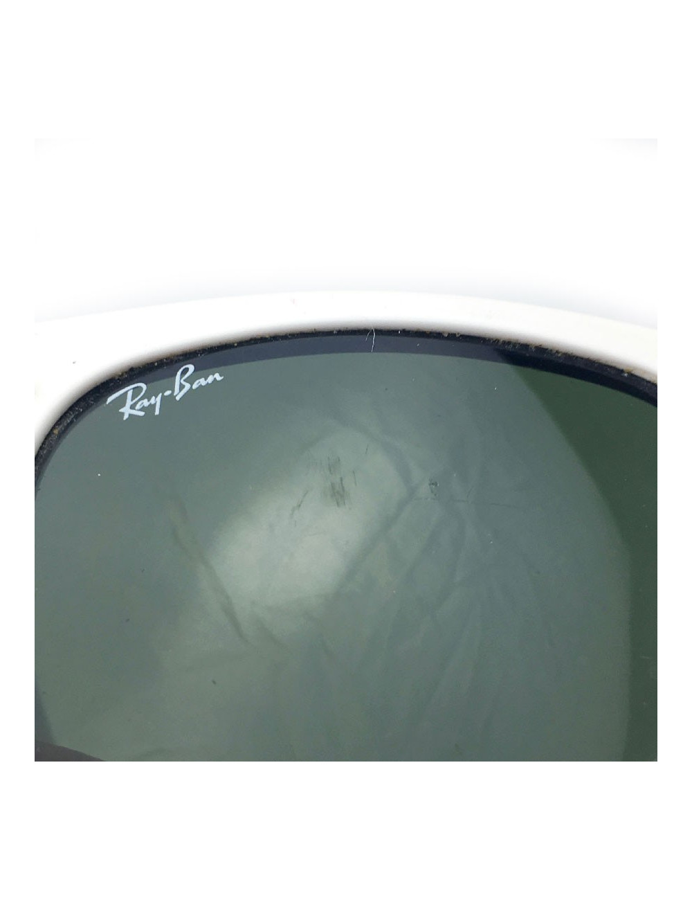 Lunettes de soleil RAY BAN Wayfarer blanches