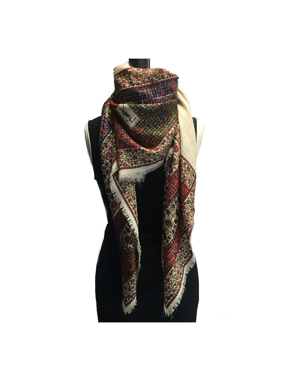 Châle YVES SAINT LAURENT Vintage