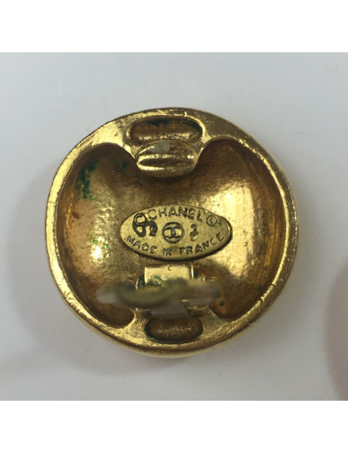 Boucles d'oreille clips CHANEL Vintage