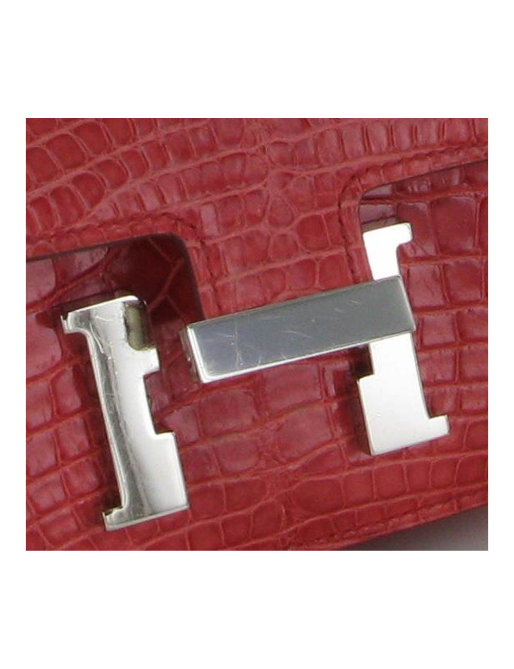 Constance HERMES alligator bougainvilliers