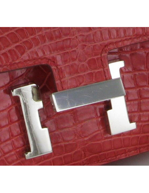 Constance HERMES alligator bougainvillea