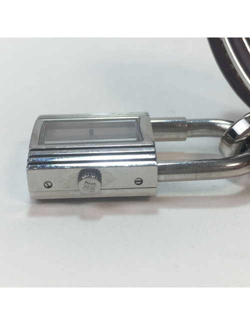 Montre Kelly HERMES bracelet double tour en veau barénia