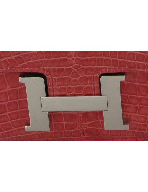 Constance HERMES alligator bougainvillea