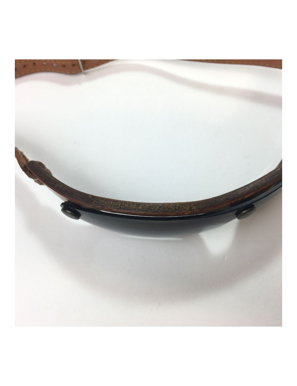 Lunettes de soleil HISTOIRE DE VOIR en cuir marron