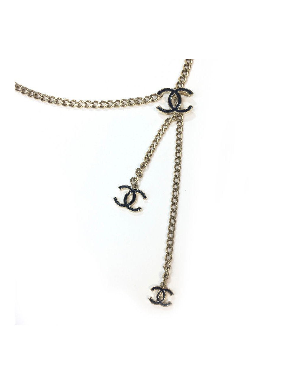 Ceinture CHANEL chaine dorée CC