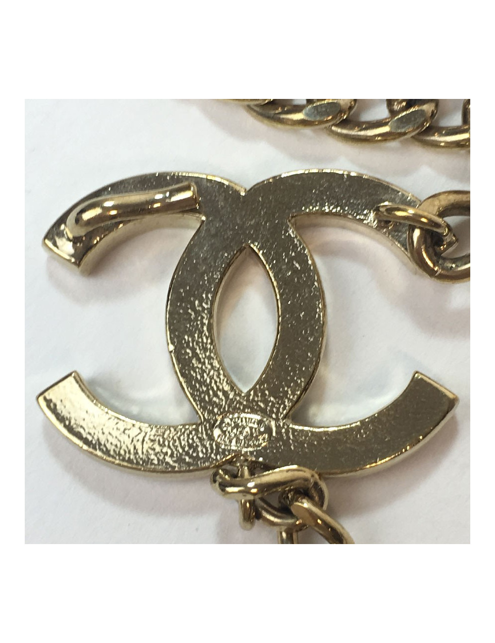 Ceinture CHANEL chaine dorée CC