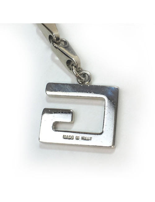 GUCCI bike chain belt in silver metal size 75