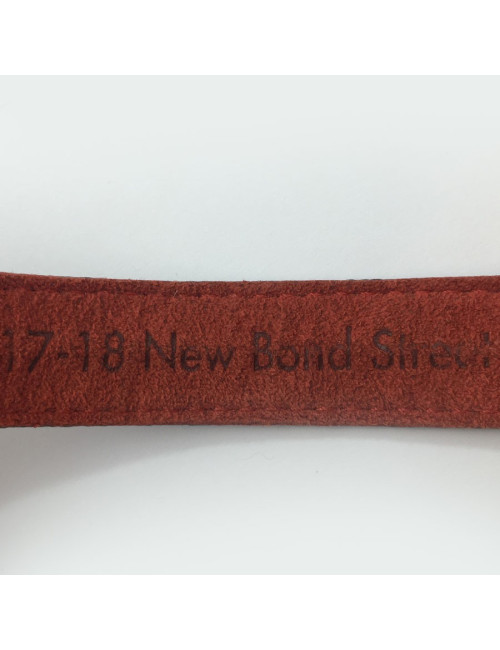 Bracelet LOUIS VUITTON damier "17-18 New Bond Street 24/02/98"