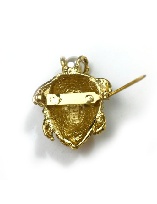Broche Tortue YSL SAINT LAURENT