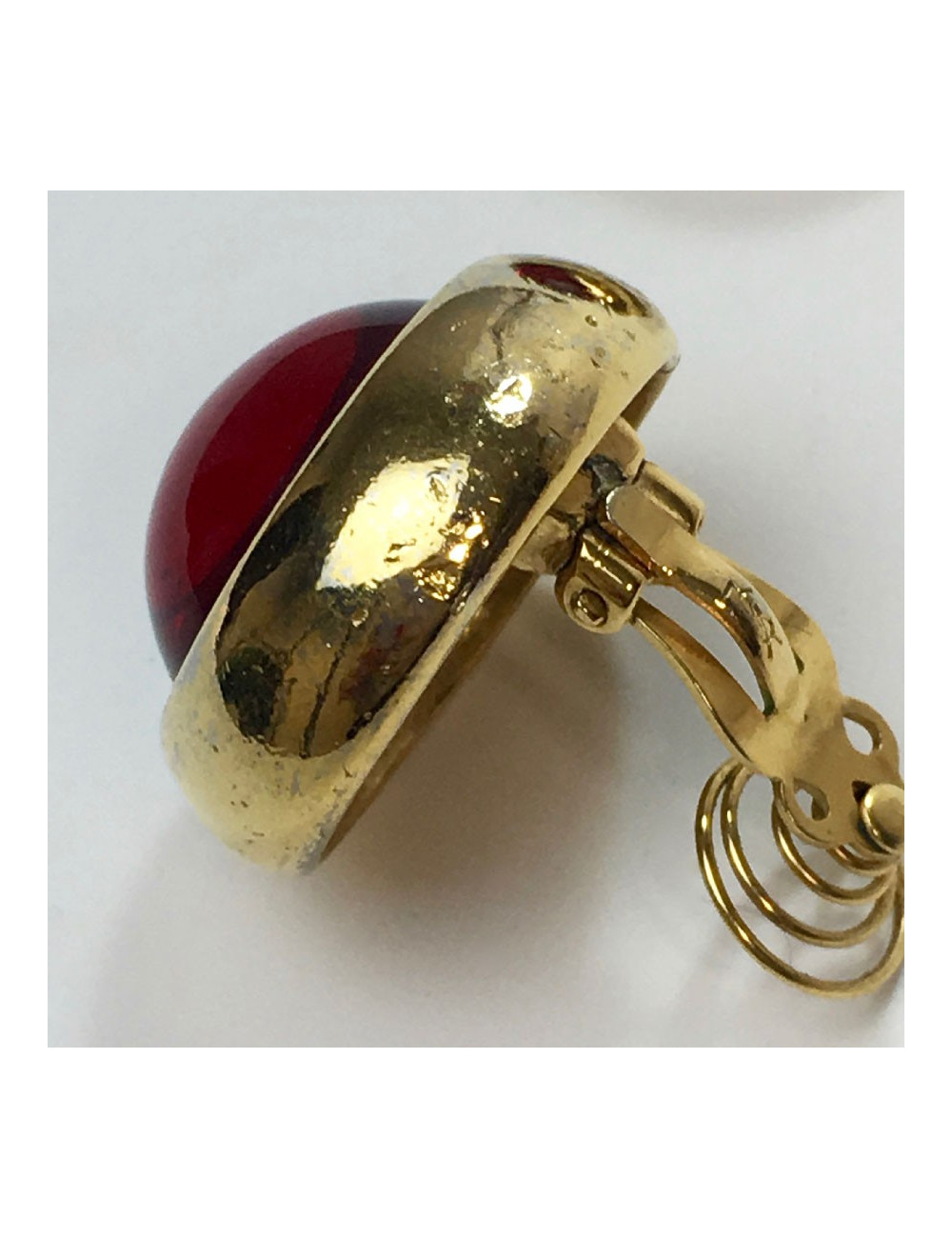 Boucles d'oreilles clips YVES SAINT LAURENT