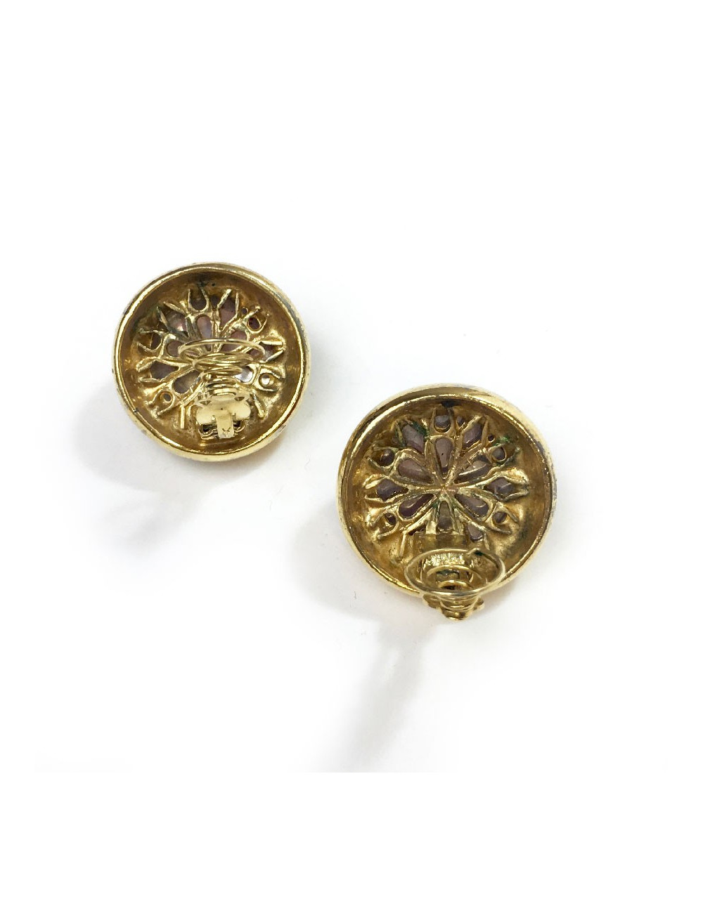 Boucles d'oreilles clips YVES SAINT LAURENT