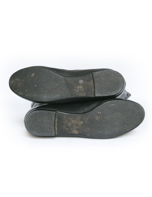 Cuissardes GIUSEPPE ZANOTTI t 38.5 cuir noir