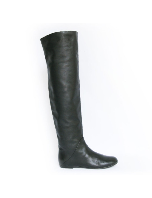 GIUSEPPE ZANOTTI boots T 38.5 black leather