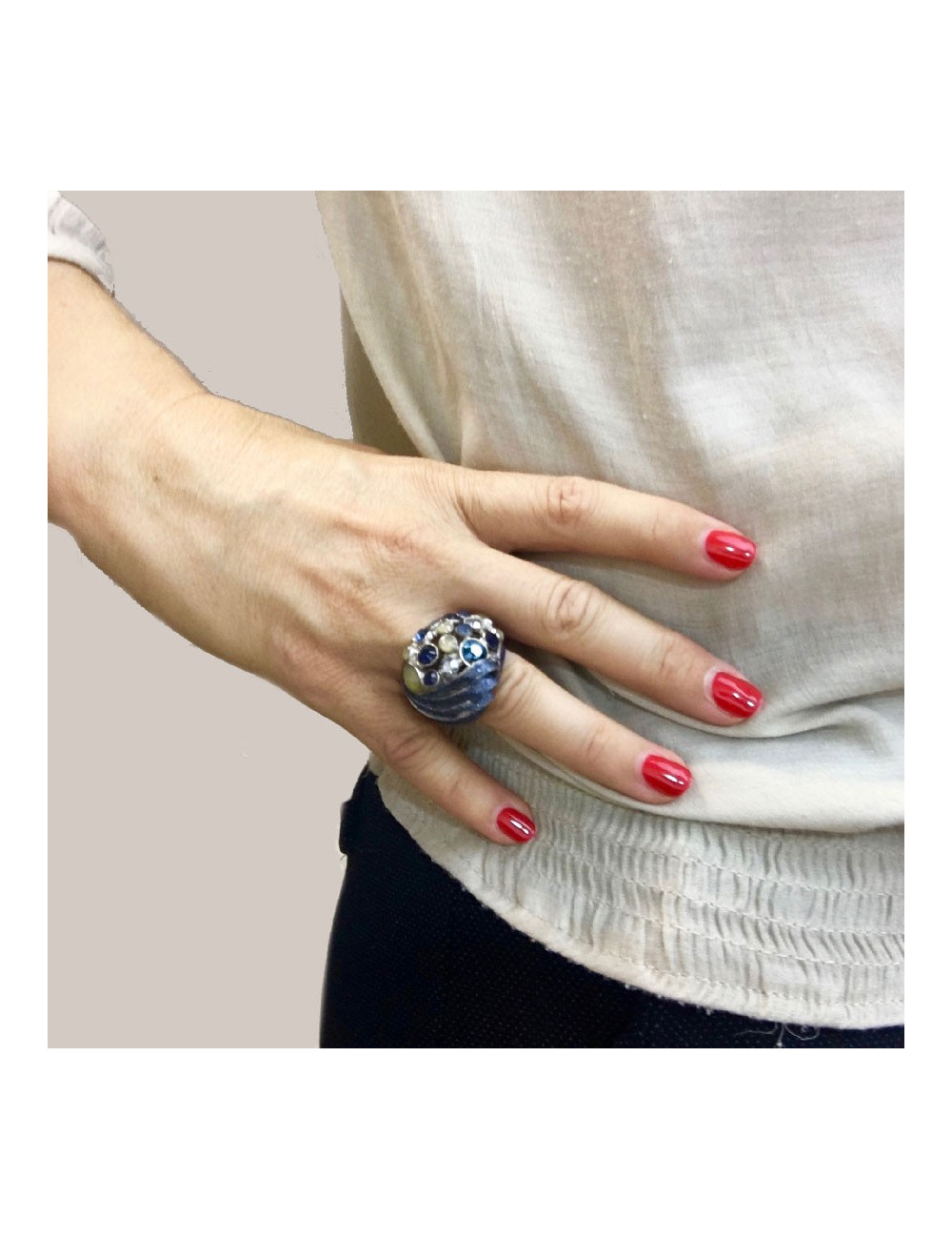 Bague de défilé CHANEL