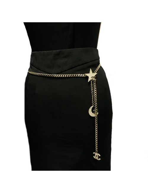 Ceinture CHANEL étoile et lune