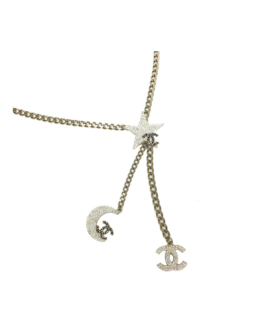 Ceinture CHANEL étoile et lune