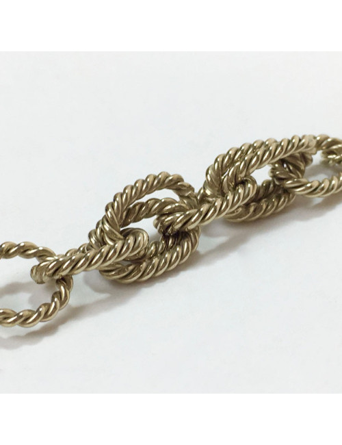 CHANEL Necklace pendant N ° 5 in golden and sequined resin