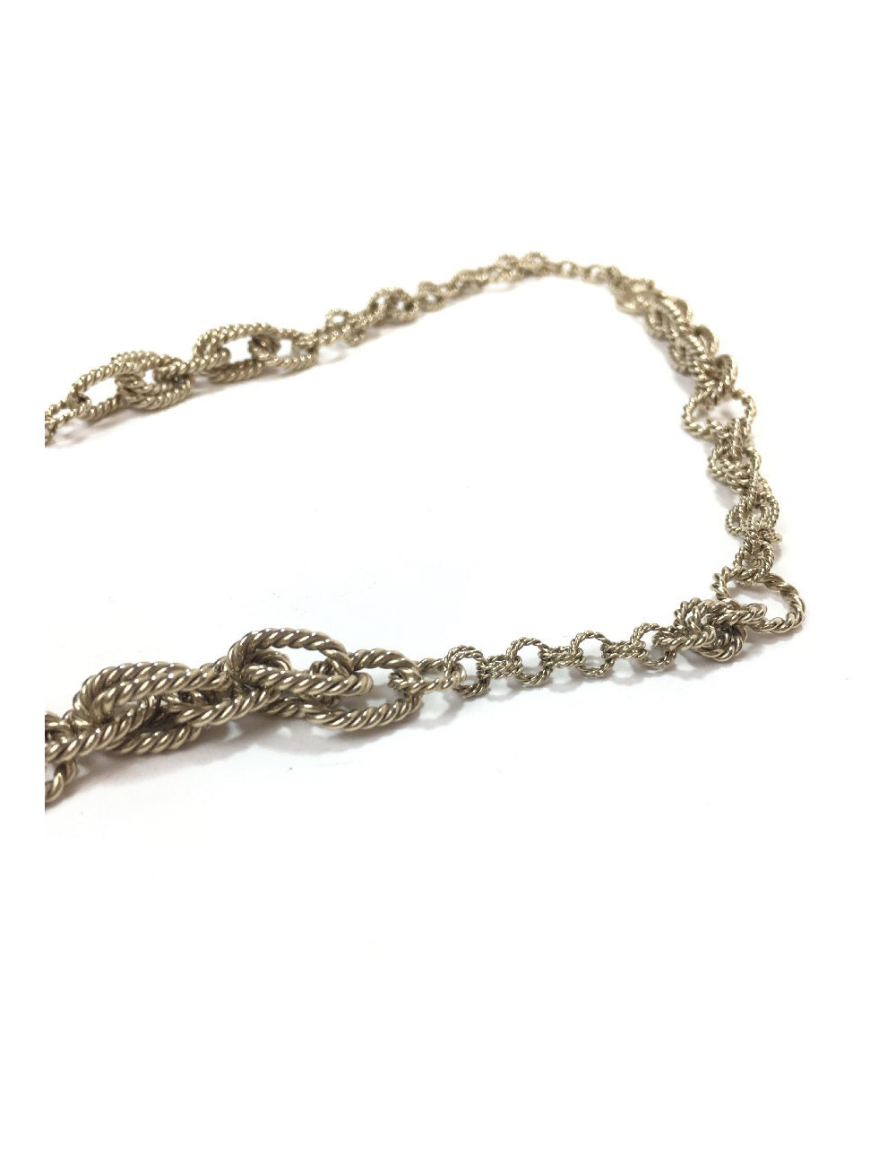 CHANEL Necklace pendant N ° 5 in golden and sequined resin