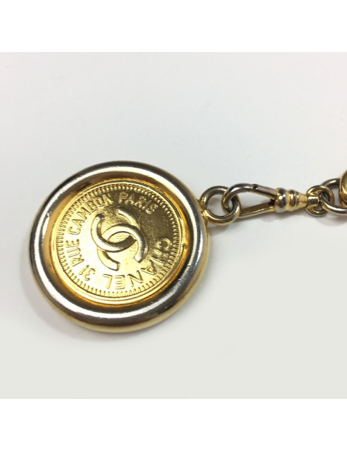 Ceinture CHANEL  triple chaînes dorées Vintage 