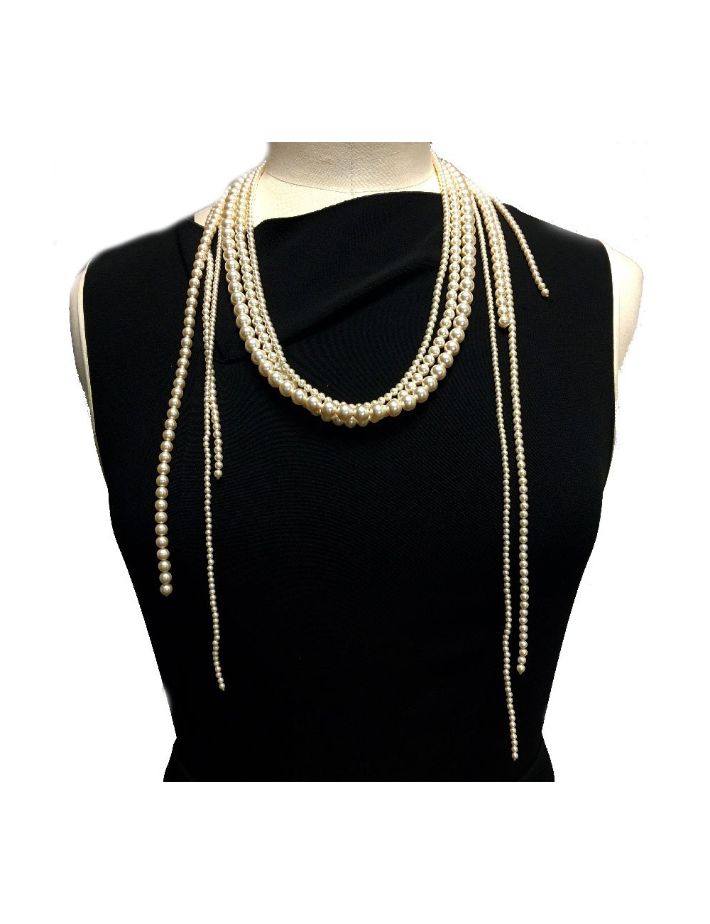 Sautoir multirangs CHANEL