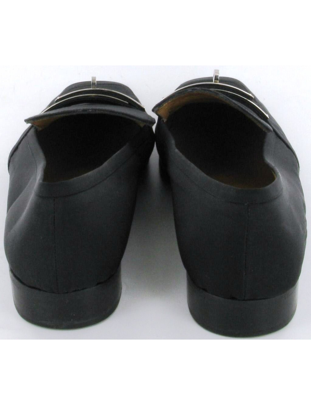 Mocassins HERMES Kelly noir T 38