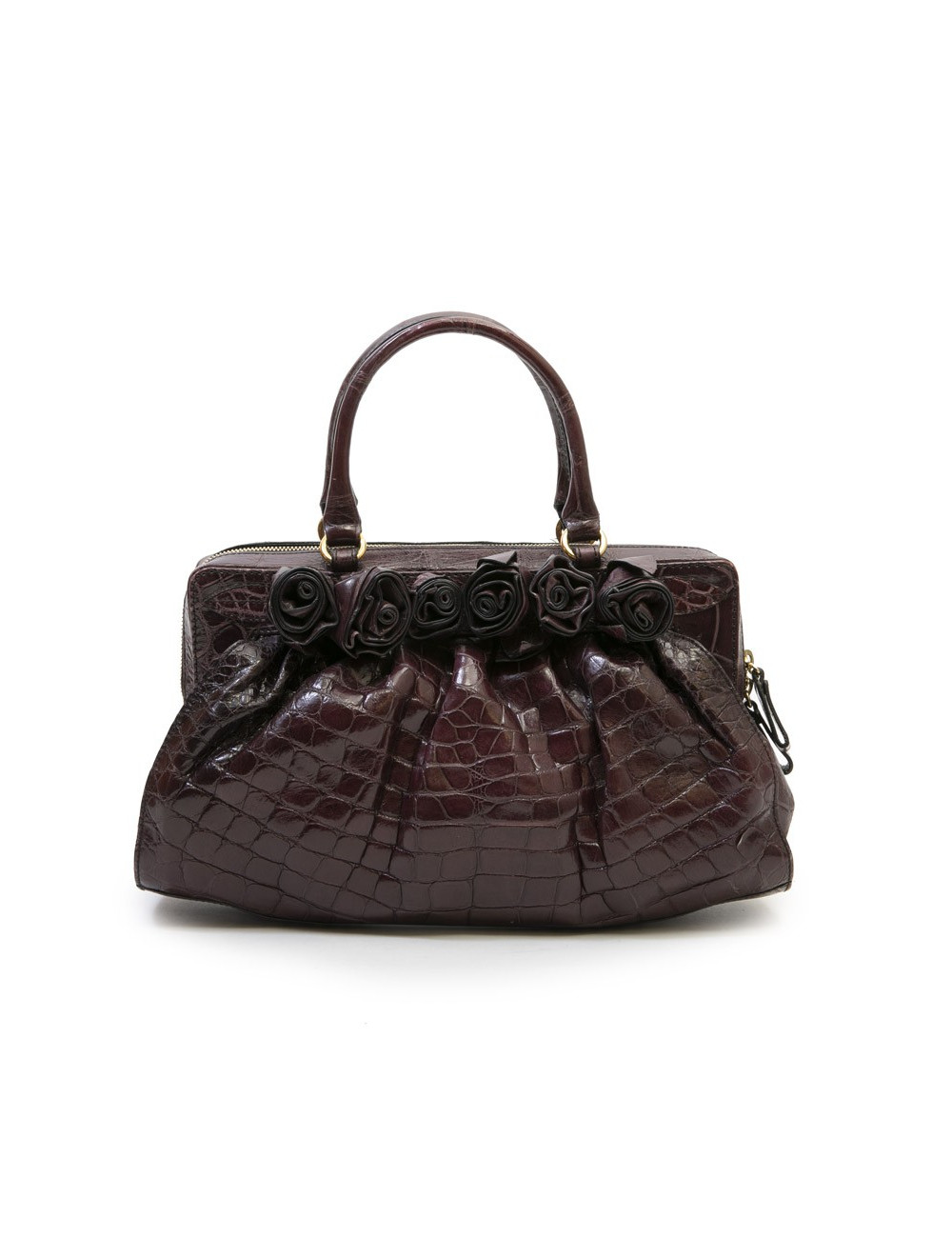 Sac VALENTINO GARAVANI en alligator violet