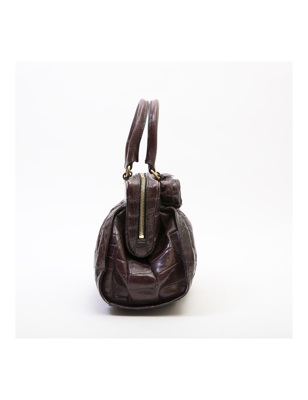 Sac VALENTINO GARAVANI en alligator violet