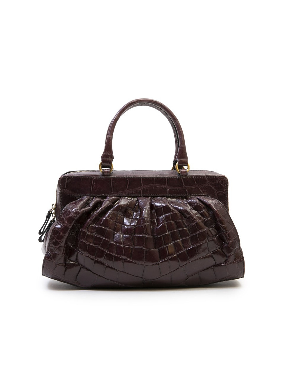 Sac VALENTINO GARAVANI en alligator violet