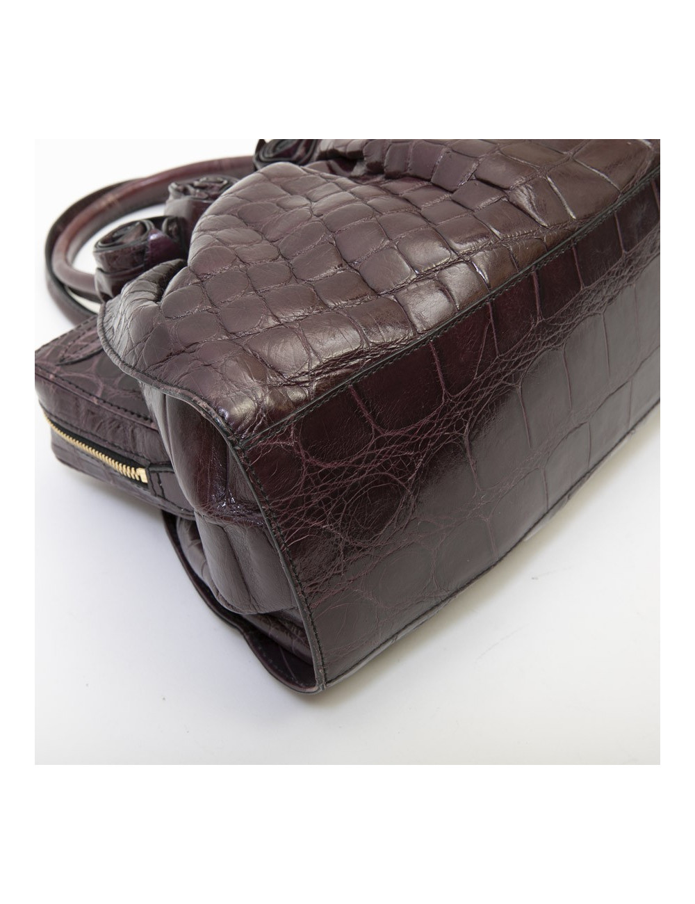 Sac VALENTINO GARAVANI en alligator violet