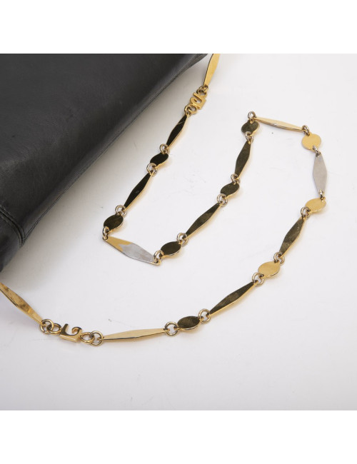 Sac PIERRE CARDIN cuir d'agneau noir Vintage