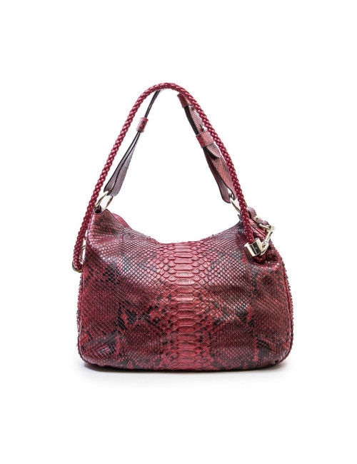 Sac GUCCI en python rouge