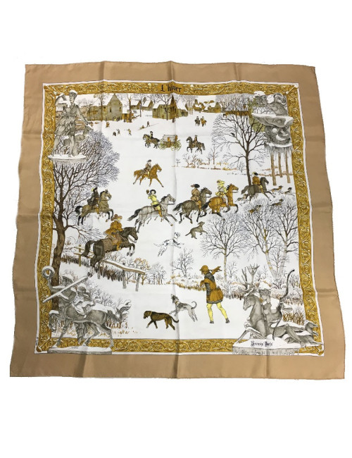 Carré HERMES L'hiver