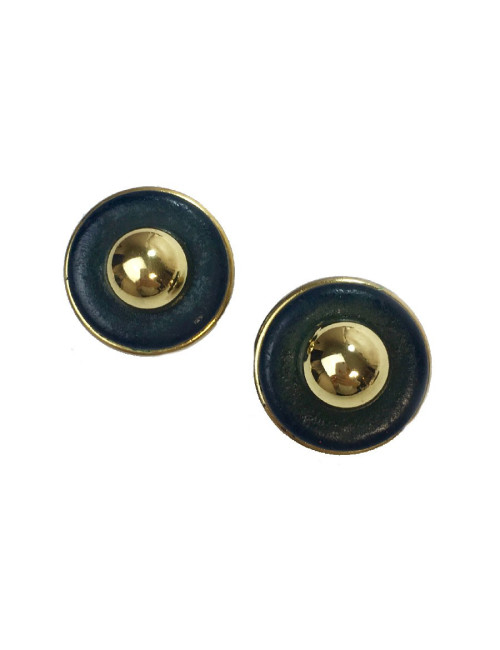 Boucles d'oreille clips HERMES Vintage