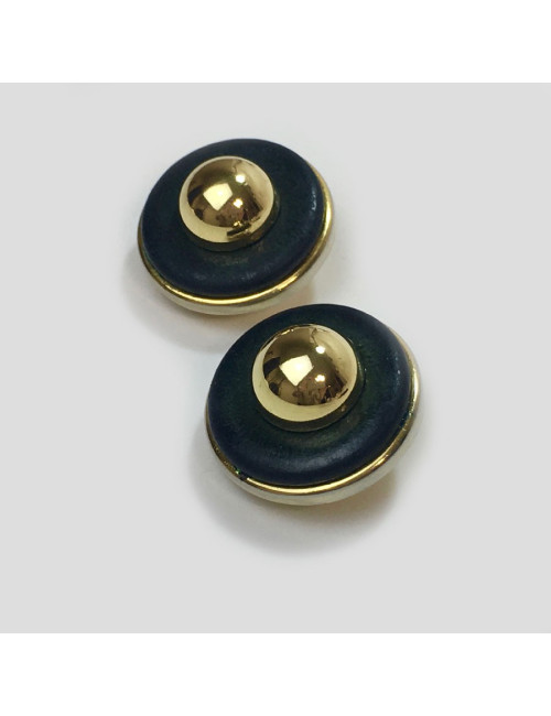 Boucles d'oreille clips HERMES Vintage