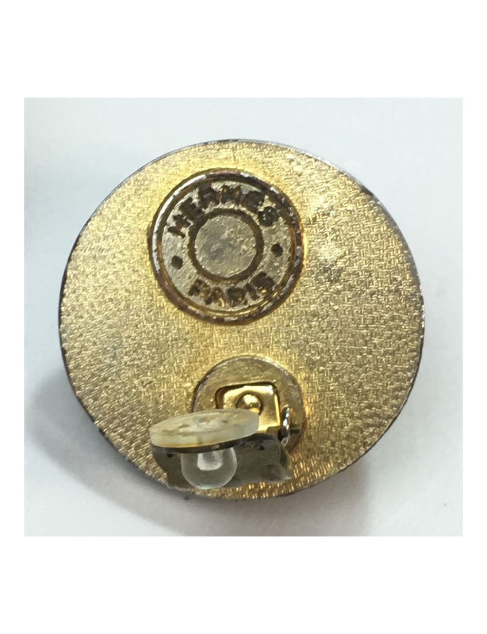 Boucles d'oreille clips HERMES Vintage
