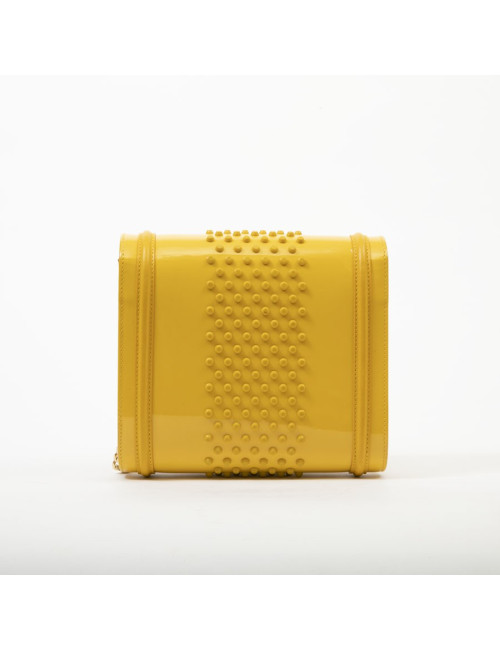 Sac YLIANA YEPEZ cuir jaune