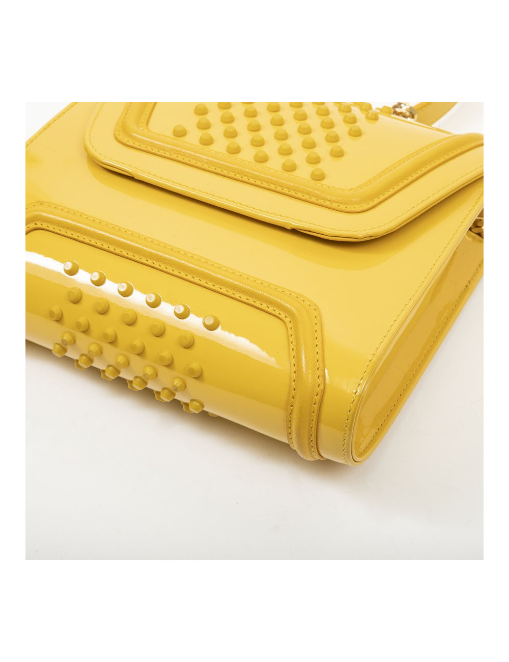 Sac YLIANA YEPEZ cuir jaune