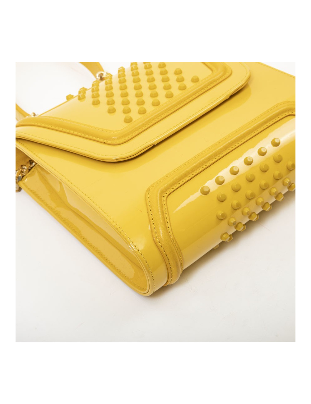 Sac YLIANA YEPEZ cuir jaune