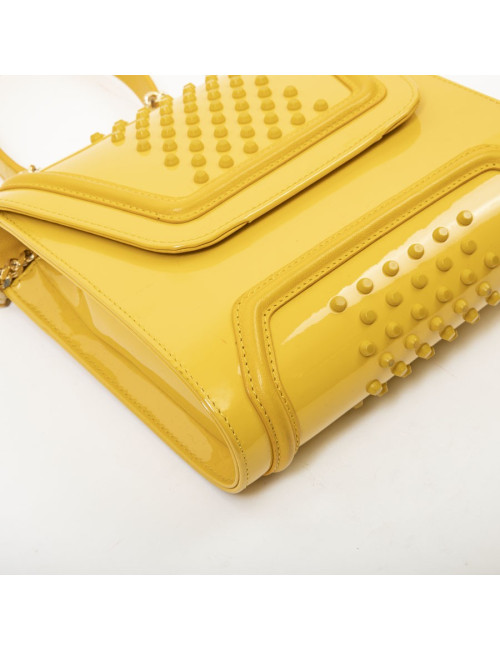Sac YLIANA YEPEZ cuir jaune